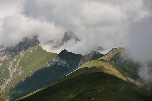 cloud mountain alps clouds austria nikon path stig moln österrike d90