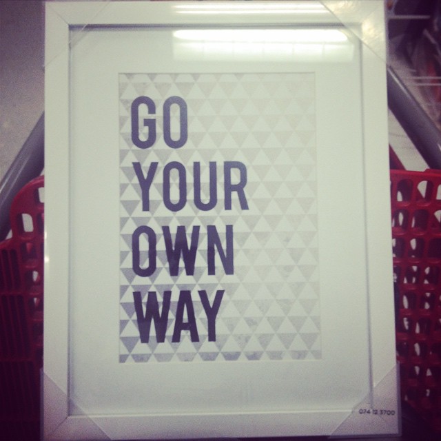 Considering buying this at Target to hang up in my bathroom. This is why I am not an interior designer.