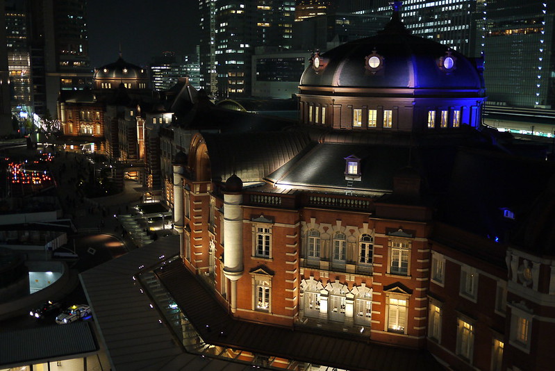 東京車站夜景