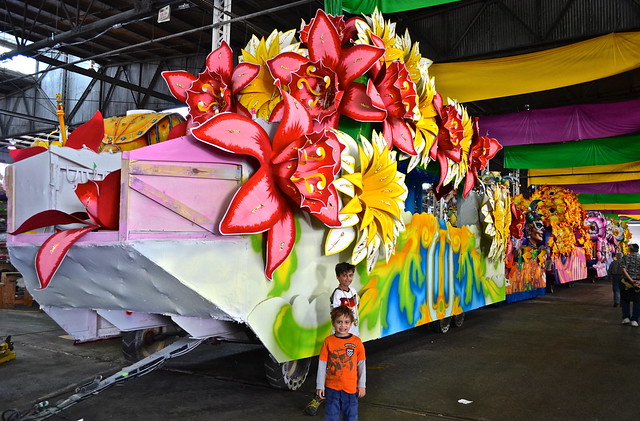 Mardi Gras World New Orleans - float