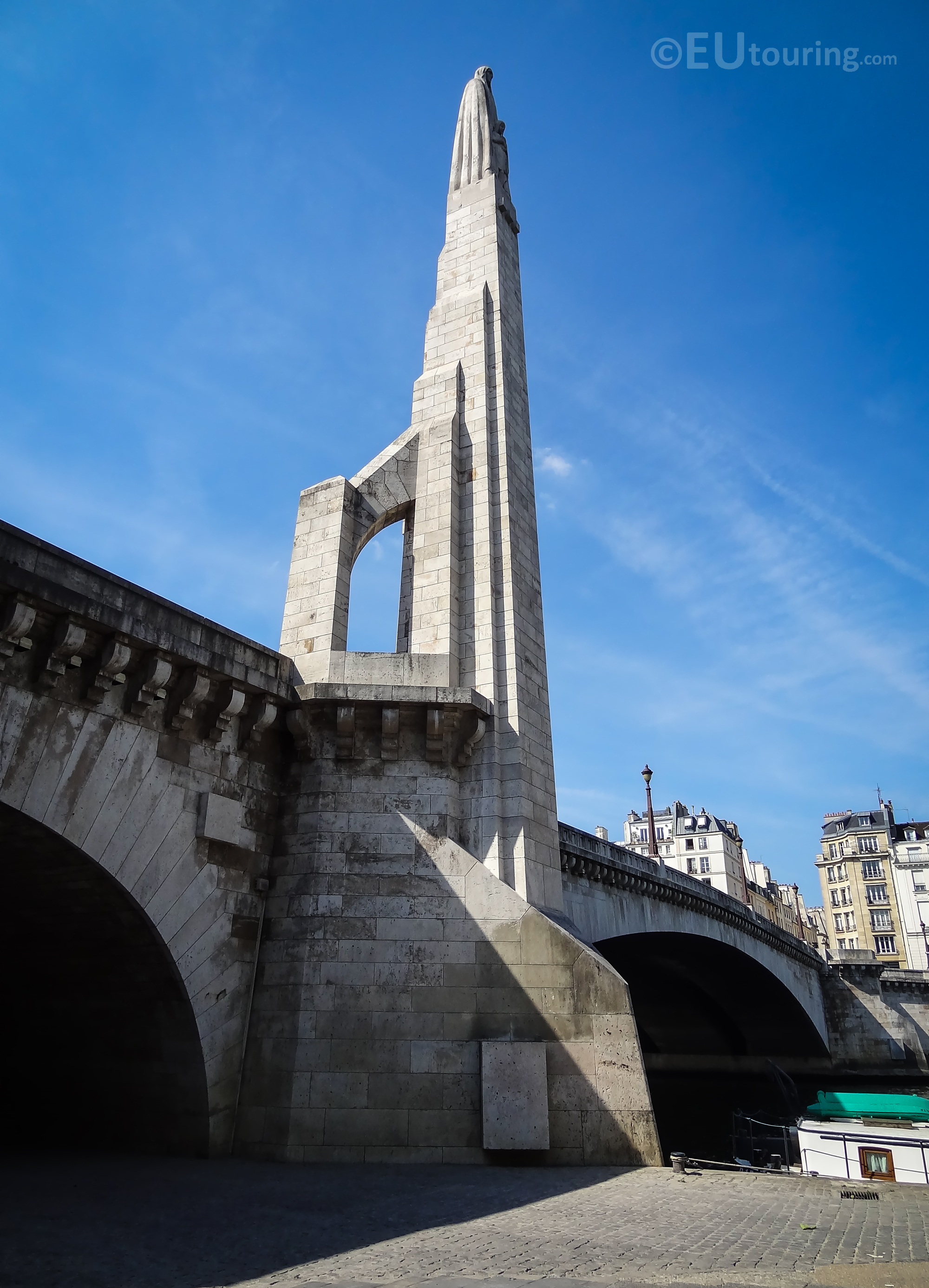 Saint Genevieve on the Pont de la Tournelle