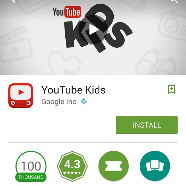 New app from youtube for the kids. Allows them to search safely. Download from your app store #youtubekids #techstevehd