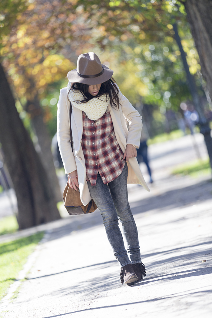 street style barbara crespo tie dye retiro pepe jeans shirt jeans sendra boots fashion blogger outfit blog de moda