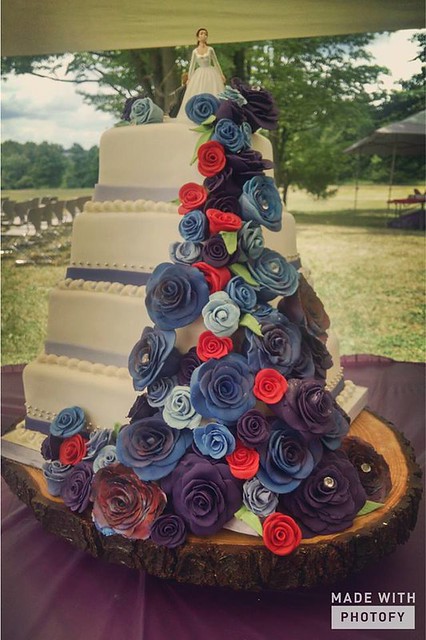 Flower Cake by Tirsa Dobson of Cupcakes by Tirsa