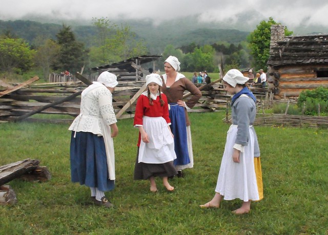 Women served an important role in frontier life.