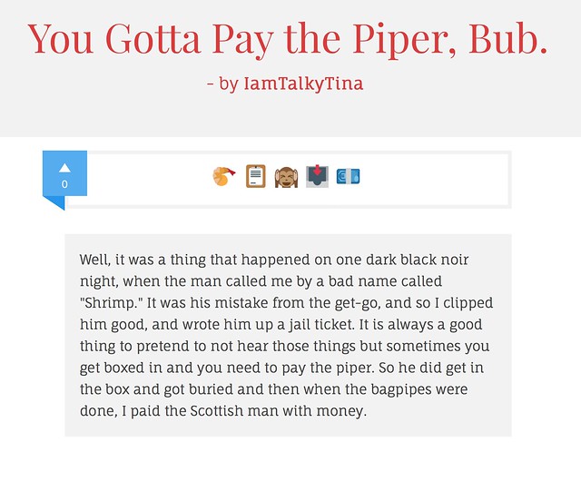 You Gotta Pay the Piper, Bub