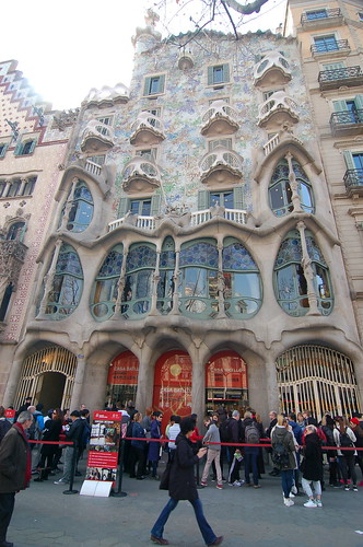 西班牙 巴塞隆納 巴特由之家 Casa Batllo Barcelona Spain