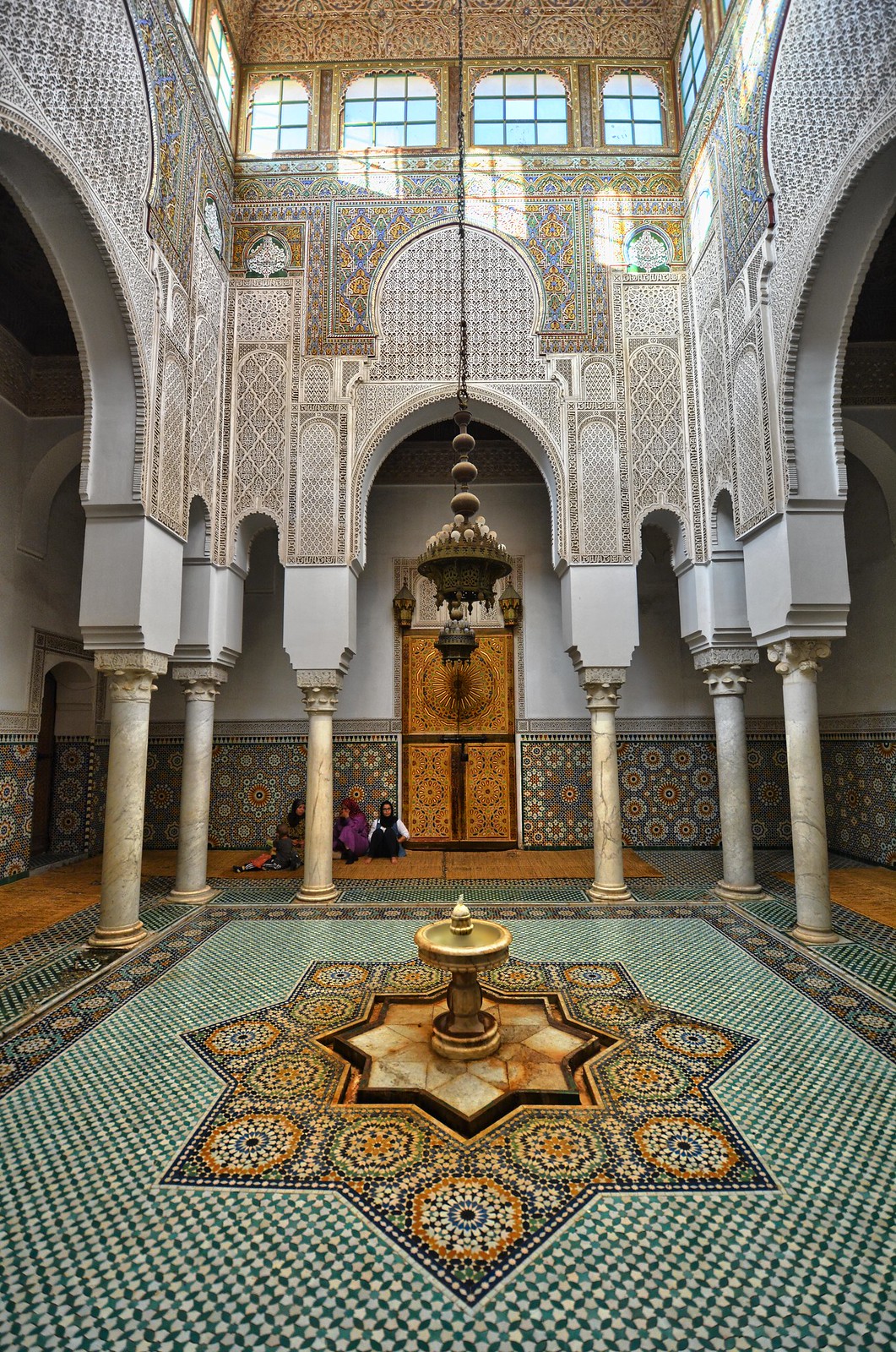 Mausoleum of Moulay Ismail,  Meknes, Morocco