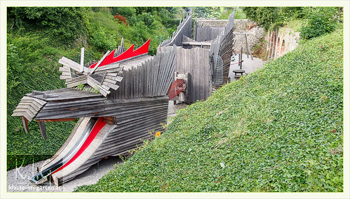gaerten oeffentlich schallaburg schlossparkschallaburg garden loweraustria niederösterreich park public austria at rutsche kinderrutsche