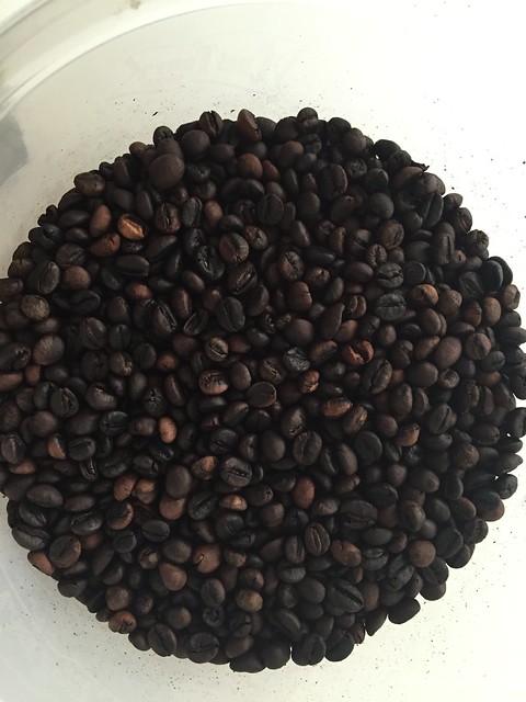 Roasted coffee beans, Robusta variety