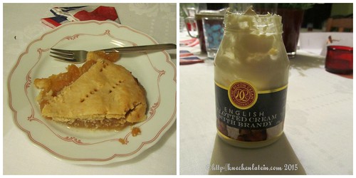 ©Apple Pie with Clotted Cream - English Cooking Event Collage