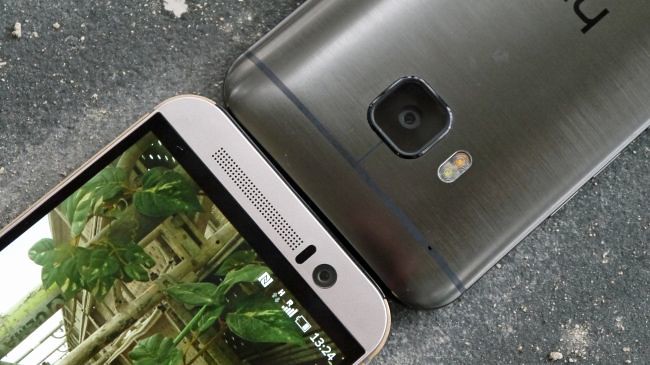 htc one m9 front back