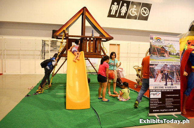 Slide at the Baby & Family Expo 