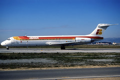 Iberia MD-87 EC-FFA BCN 14/02/1999