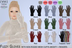 Fuzzy Gloves AD