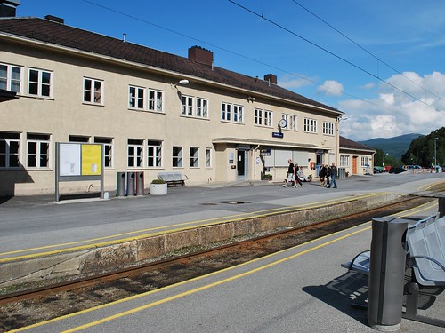 station norway muskox dombås raumarailway