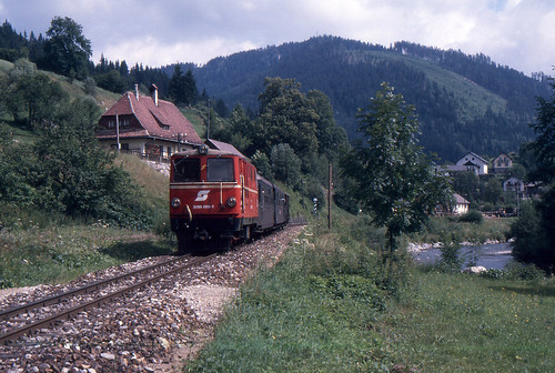 narrowgauge 2095 obb lunzamsee ybbstalbahn