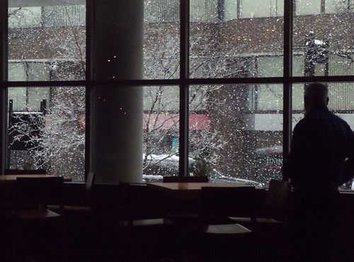 Snowy Downtown Cincinnati