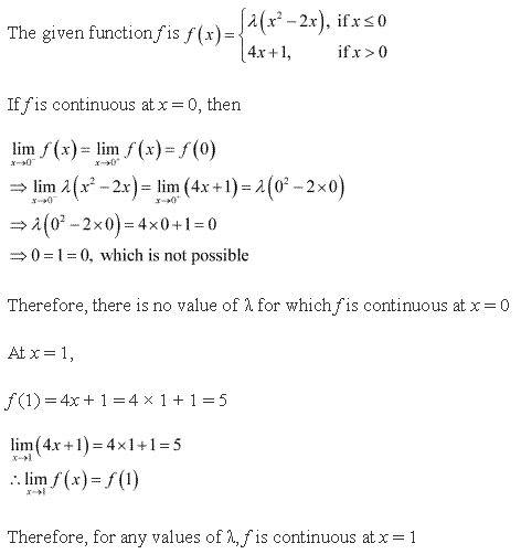 RD Sharma Class 12 Solutions Chapter 9 Continuity Ex 9.1 Q42