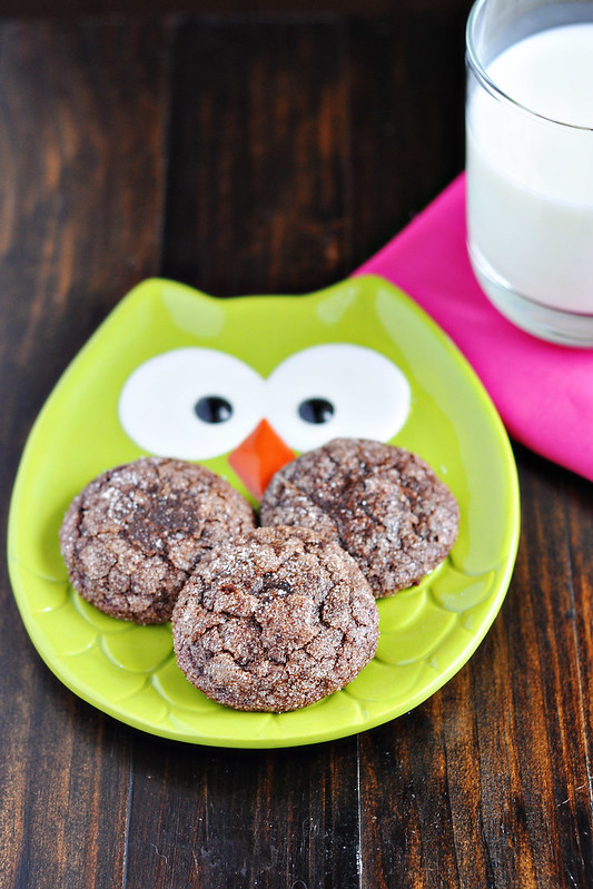 Chewy Chocolate Almond Cookies