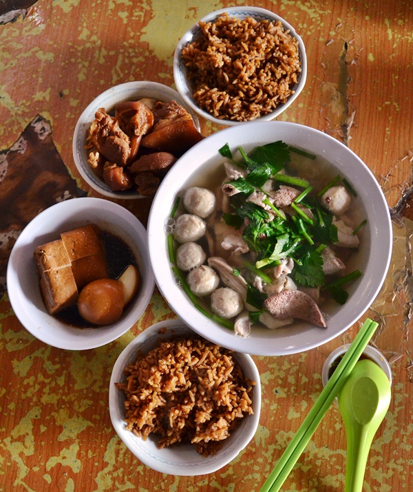 Yam Rice & Pork Soup @ Sungai Way