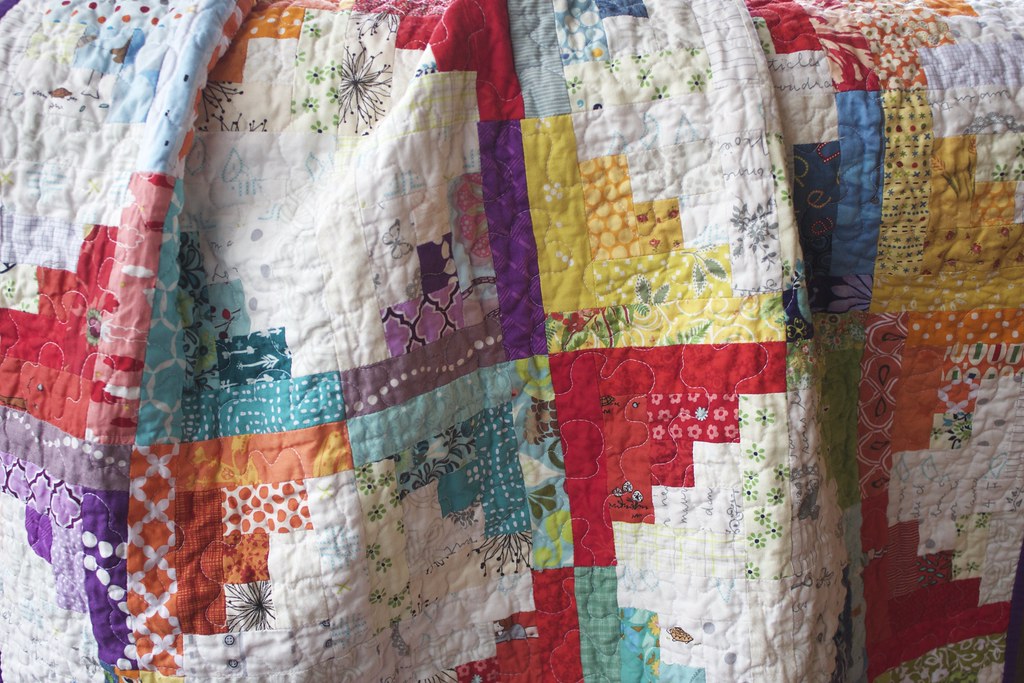 Sunshine and Showers Baby Quilt 2