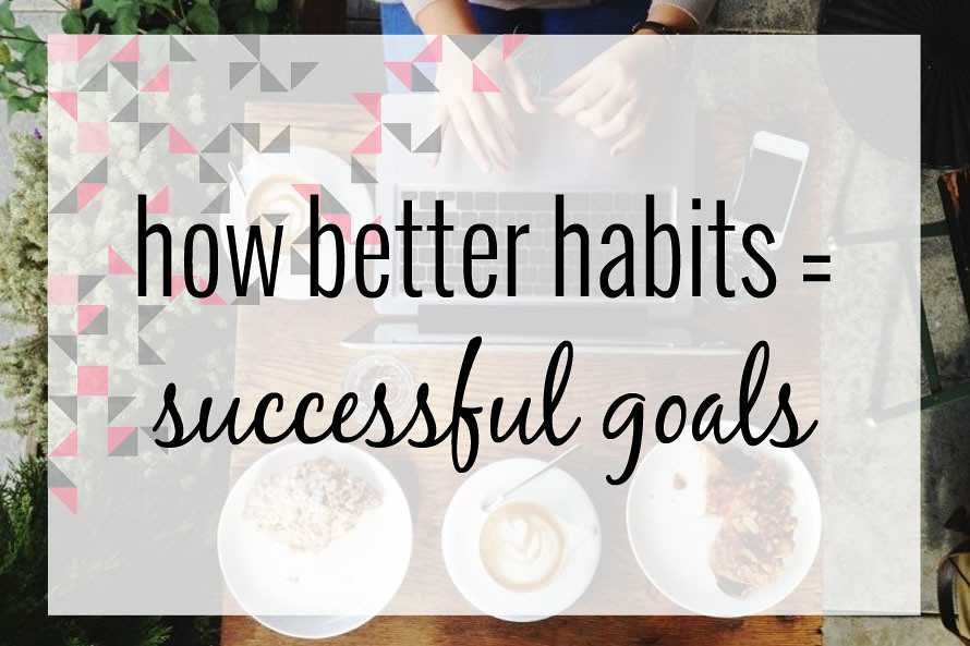 how better habits =  successful goals