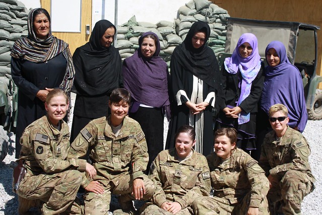 female soldiers in afghanistan