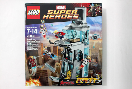 LEGO Marvel Super Heroes Avengers: Age of Ultron Attack on Avengers Tower (76038)