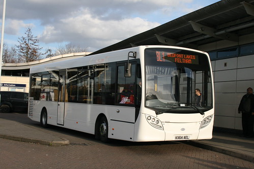 Courtney Buses KX64 AEL on Route BL1, Feltham Station