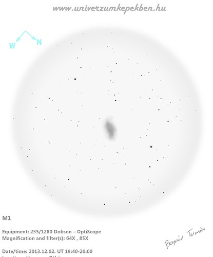 VCSE - Messier 1 - Bognár Tamás