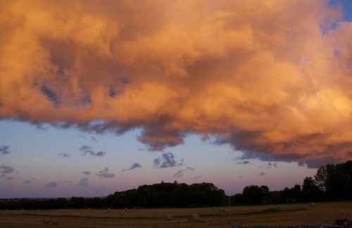 sunset clouds sunrise sweden sverige peninsula cloudscape moln molner bjärehalvön bjäre