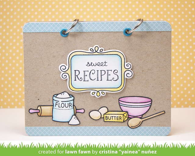 Sweet recipes book - front