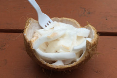 Punaluu - Ice cold coconut meat