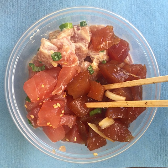 I could eat this everyday #dapokeshack #hawaii #poke #tuna