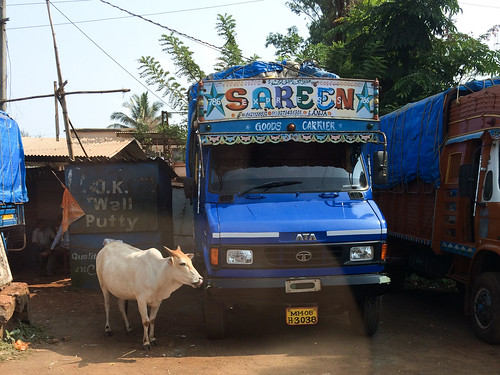 india truck maharashtra express signpainting sareen lanja