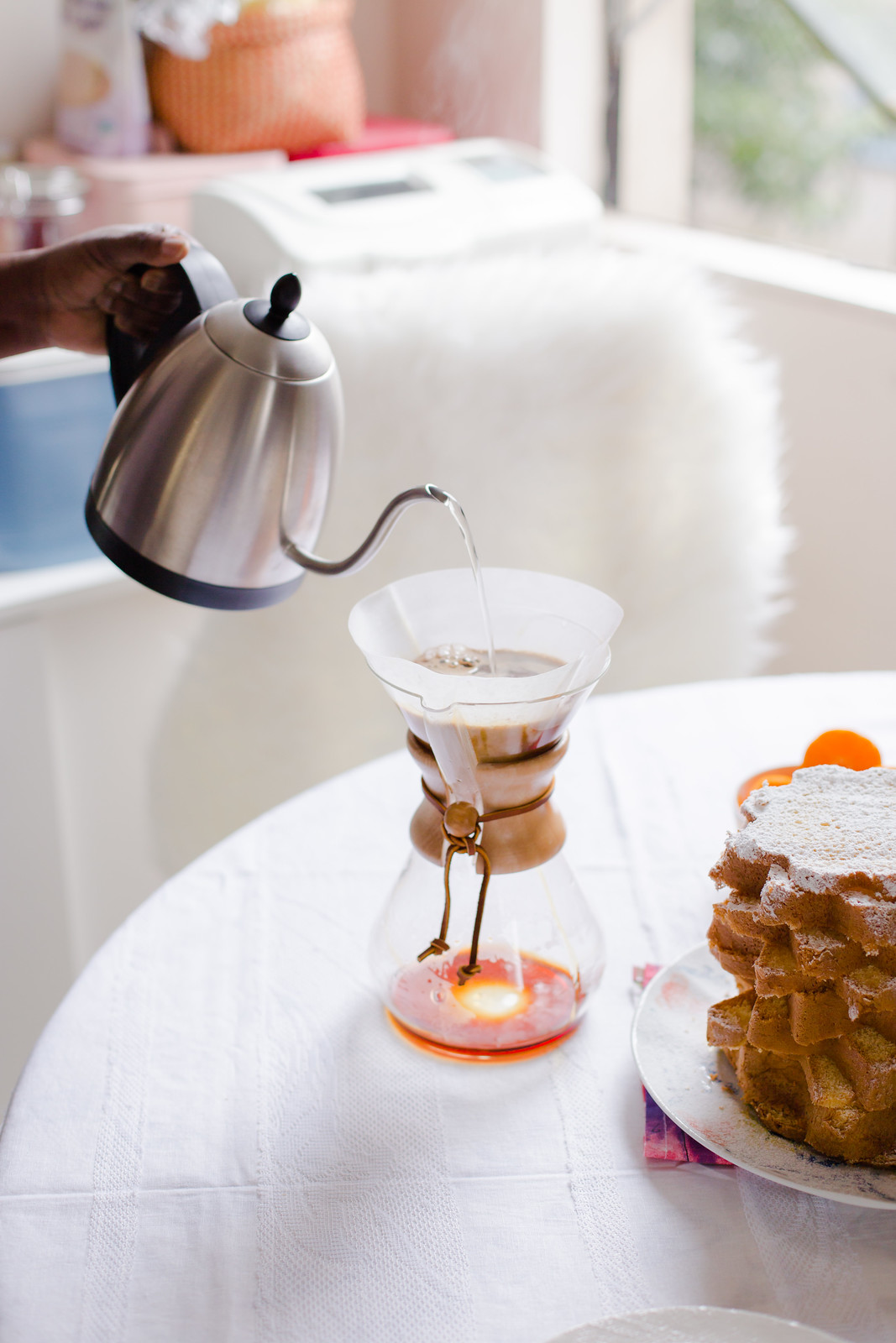 Brewing with the Chemex Coffee Maker