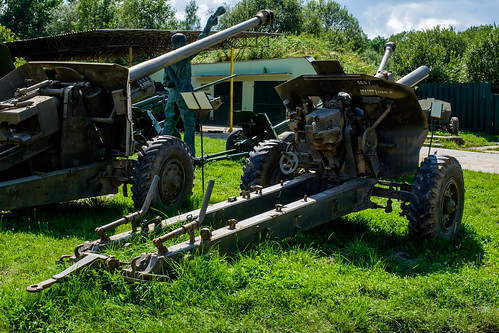 122 mm vz3874 m30 howitzer museum demarkation line rokycany muzeum na demarkační linii military army ww2