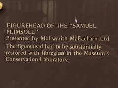 Samuel Plimsoll Figurehead - Shipwreck Galleries (From Mike's Ancestors' Ship)
