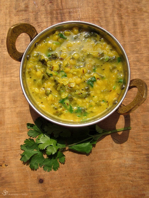Dal Palak / Dal with spinach