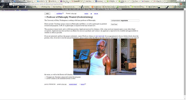 Professor Ad Screenshot