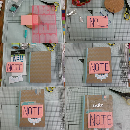 Altered Composition Book Process | shirley shirley bo birley Blog