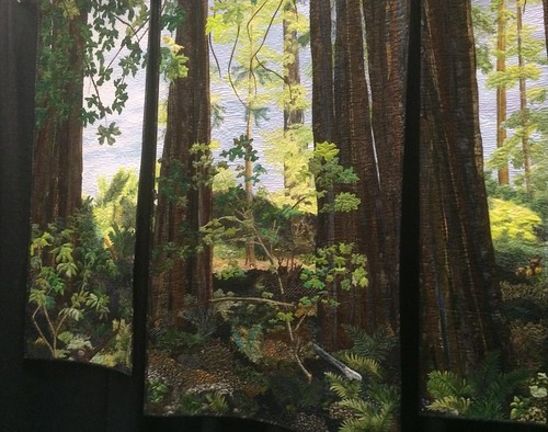 Sunlight in the Forest~Quilt by Pat Durbin