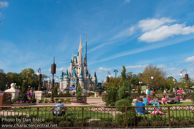 Checking out the new Central Plaza gardens
