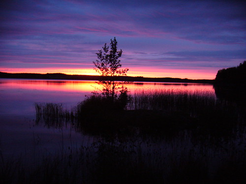 sunset summer sky lake reflection finland geotagged july bluehour fin ep 2010 alavus eteläpohjanmaa töysä 201007 20100724 geo:lat=6264894200 geo:lon=2384561100 eveinbg ponnenjärvi sepänniemi