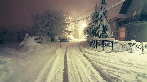 snow night geotagged macedonia snowing hdr resen erdilseali