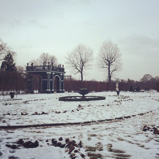 Black and white #Schönbrunn. Nahhh, just winter.