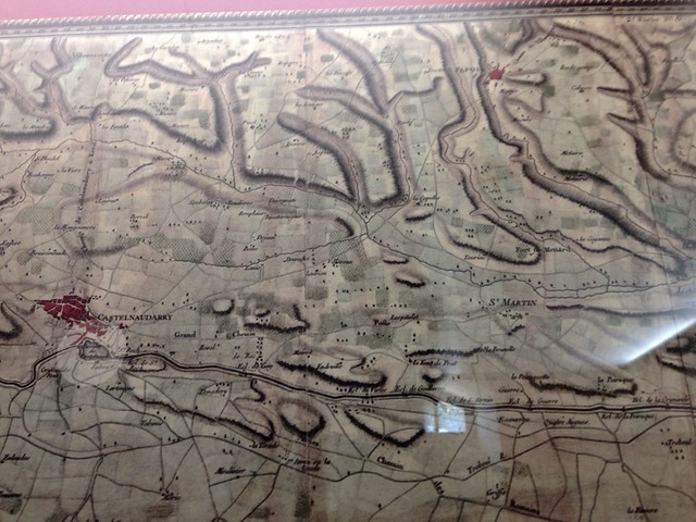 Old "Topographic" Map of Aude