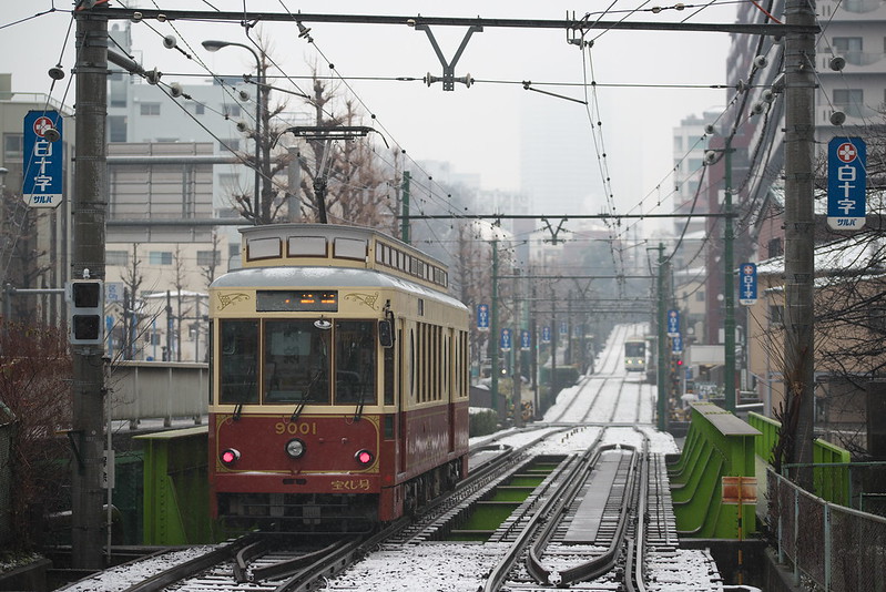 Tokyo Train Story 都電荒川線 2015年1月30日