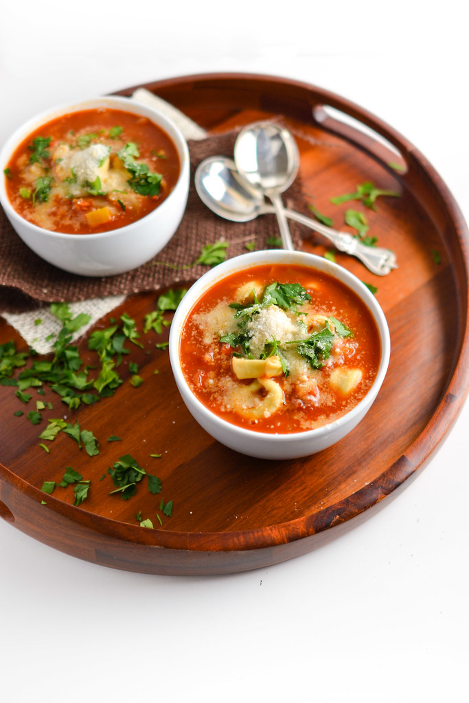 minestrone with tortellini soup | things i made today